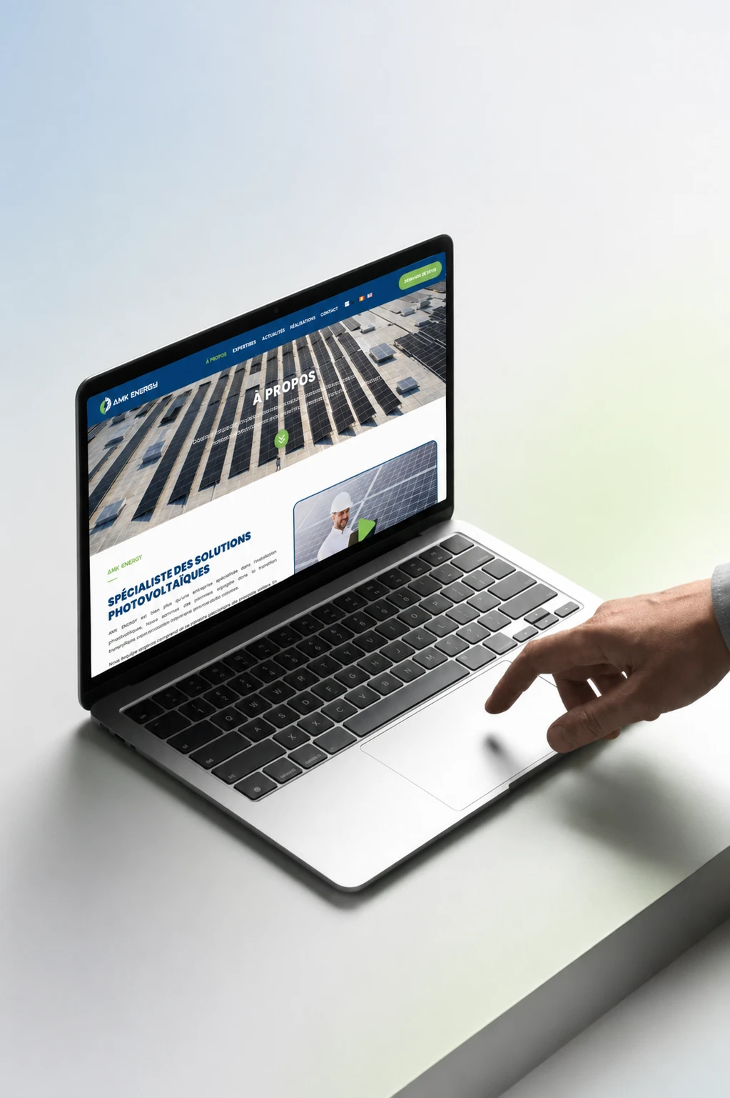 Site internet · AMK Energy