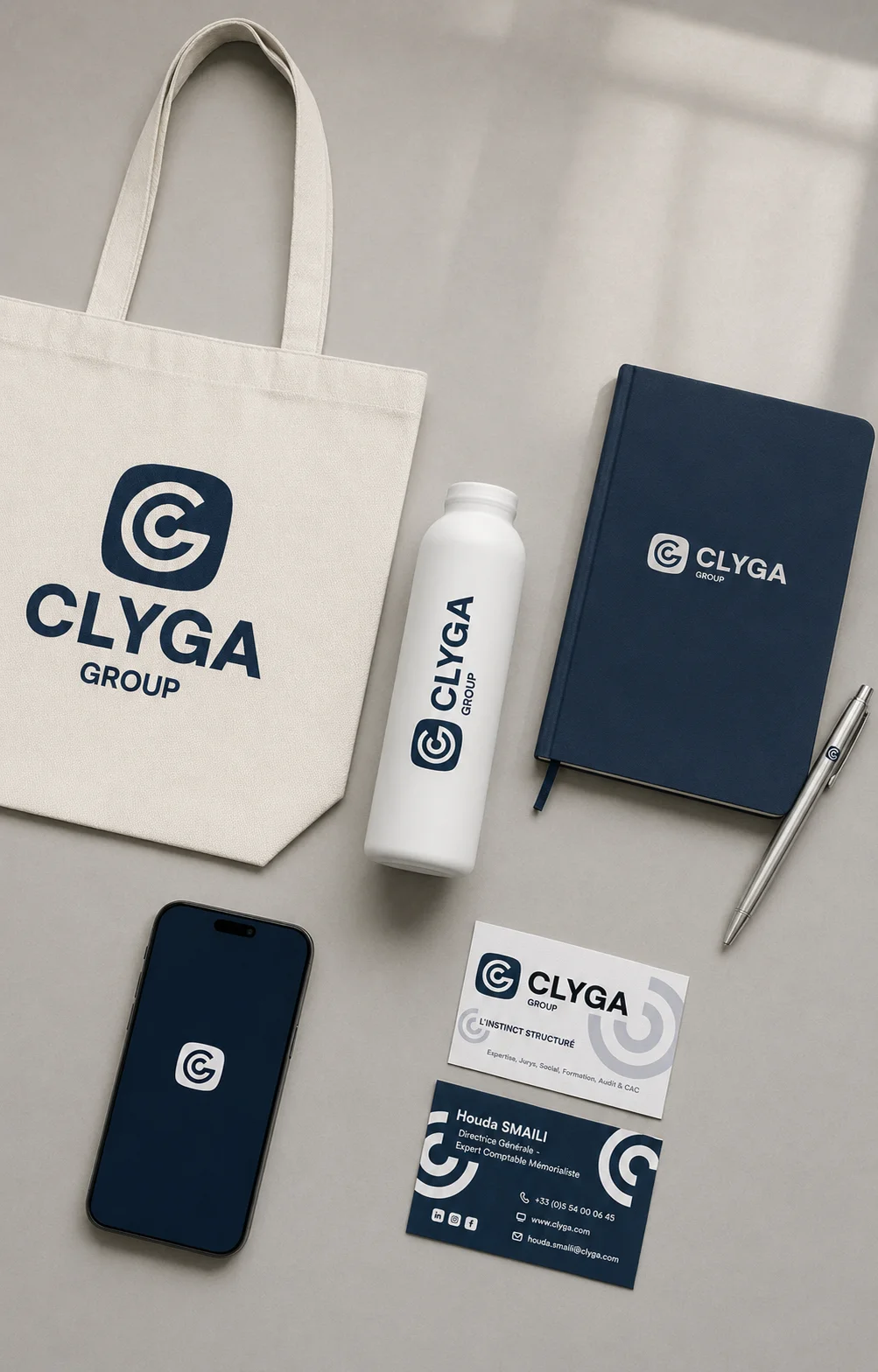Objets publicitaires · Clyga