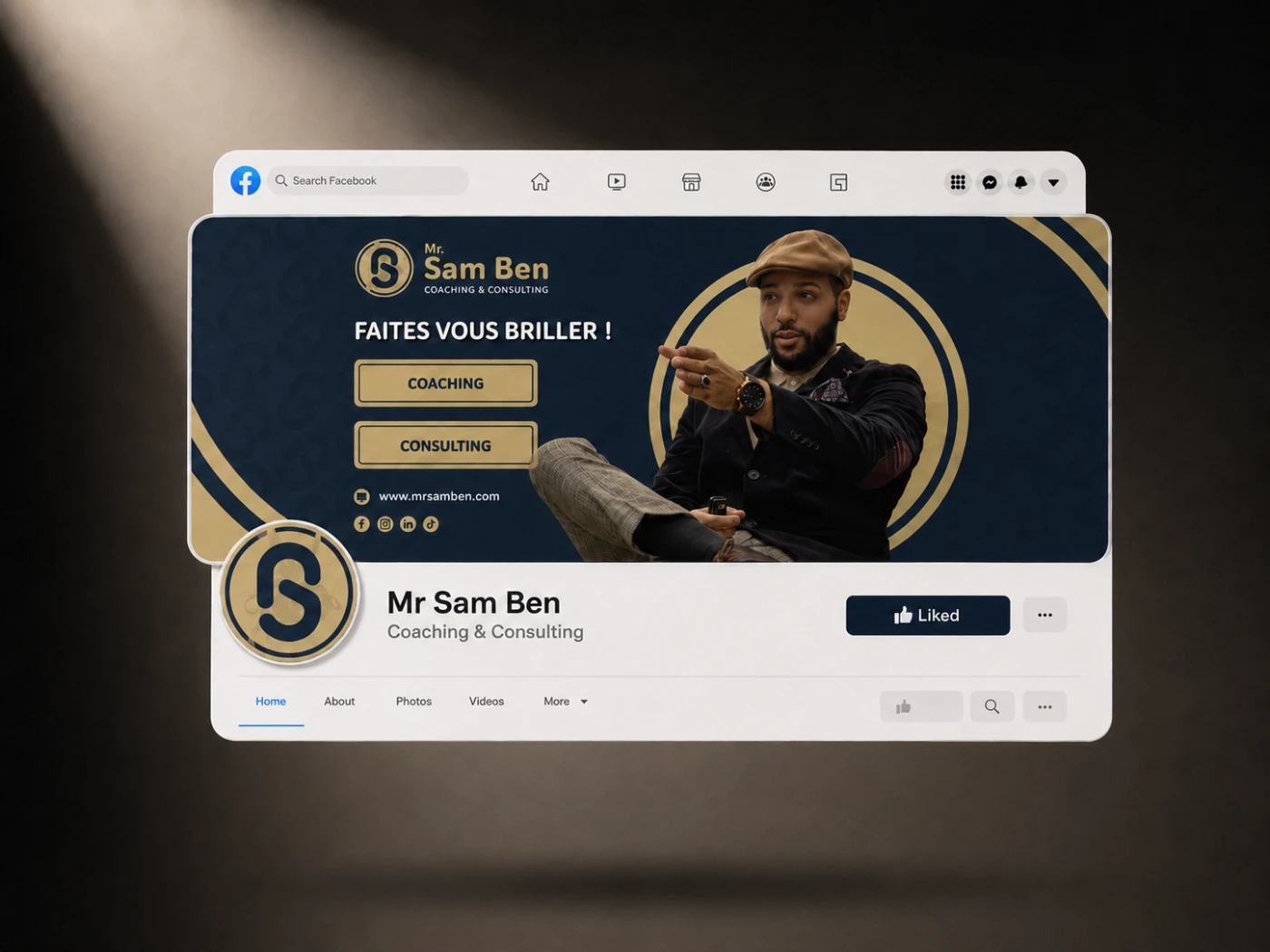 Bannières réseaux · Mr. Sam Ben
