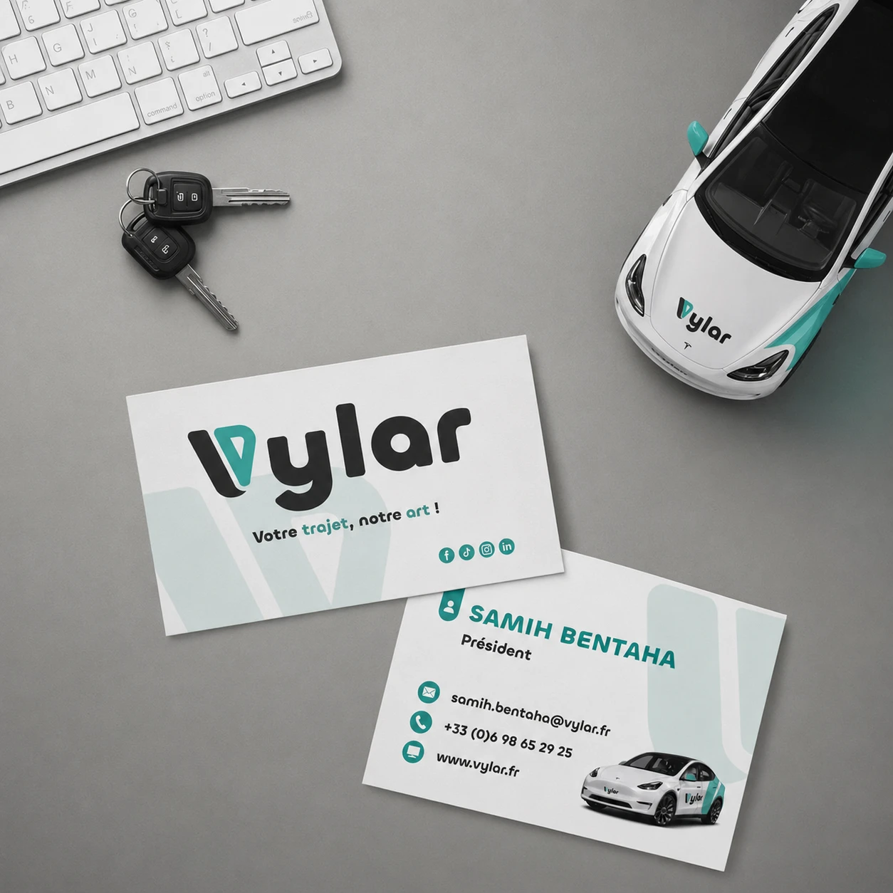 Cartes de visite · Vylar